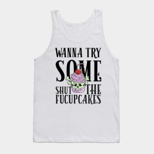 Pastel Goth Cupcake Meme Kawaii Gothic Sarcastic Eboy Egirl Tank Top